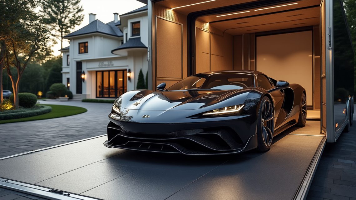 Pourquoi choisir un transport fermé pour votre voiture de luxe ?