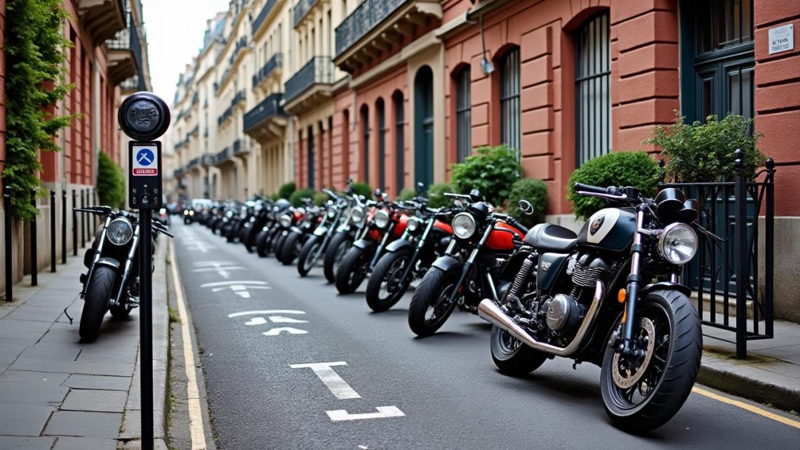 Stationnement moto à Paris : règles, dérogations et solutions gratuites