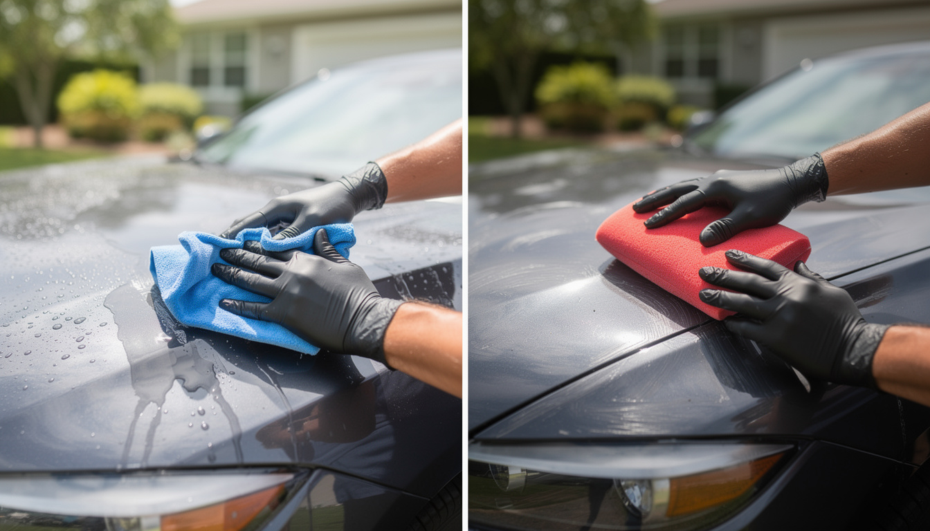 découvrez les différences entre la gomme de décontamination et la clay bar pour bien choisir l'outil idéal afin de nettoyer et protéger votre carrosserie efficacement.