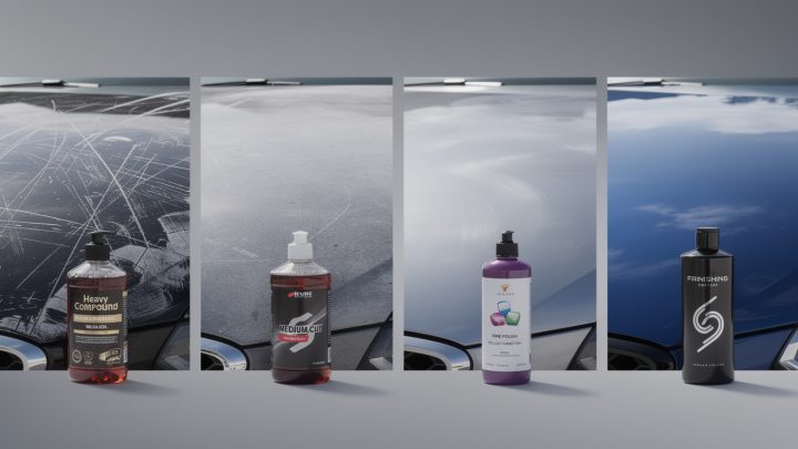 Quel polish choisir selon l’état de sa peinture ? Guide complet