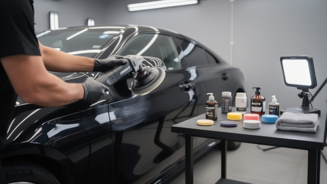 Polish voiture noire : techniques, produits et erreurs à ne pas faire